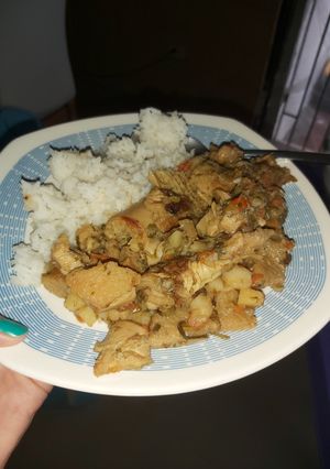 Una foto de Mondongo guisado sin olla de presión