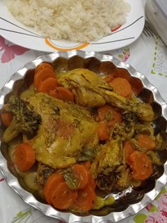 عکسی از دستور مرغ دودی