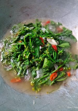 Foto resep Oseng Bunga Daun Sawi