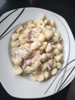 Una foto de Pasta carbonara (a mi manera) en Mambo