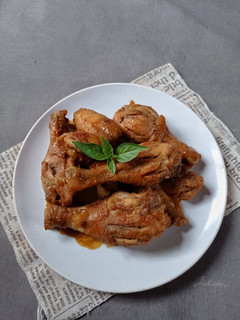 Foto resep Ayam ungkep (bakar/goreng)