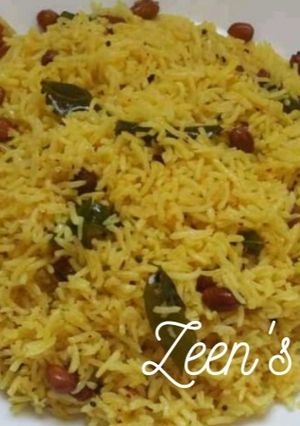 A picture of Lemon Rice.