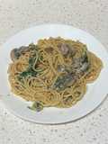 Creamy Spinach Spaghetti