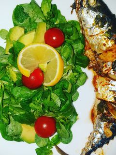 صورة لوصفة 🐟🐟 حوت في الفرن 🐟🐟