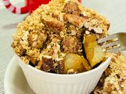 A picture of pears crumble
