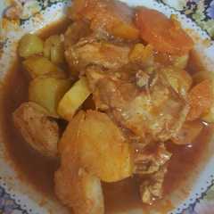 รูปของ صينية خضار ودجاج/chiken and vegetable stew