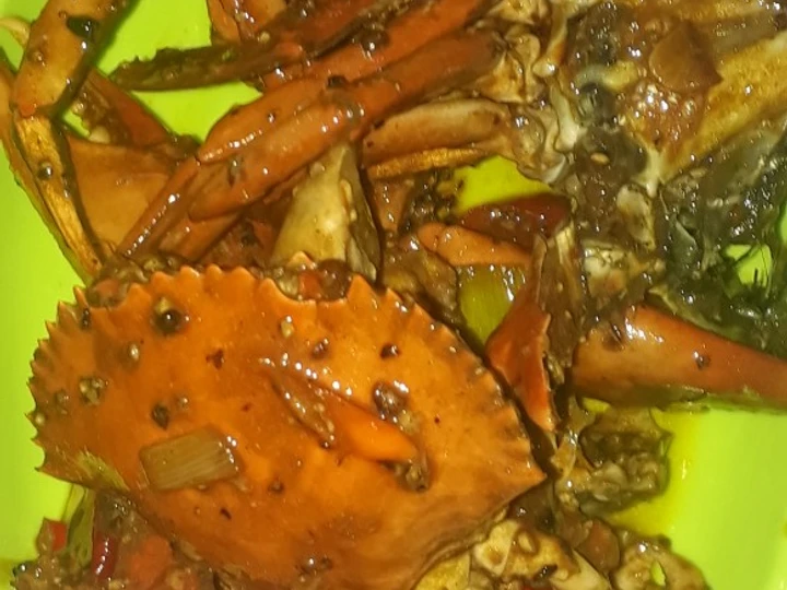 Cara Mudah Membuat Resep Kepiting Lada Hitam yang  Bikin Ketagihan Anti Ribet, Lezat