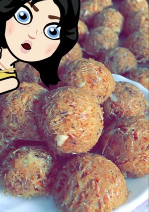 صورة لوصفة شعيريه بالمكسرات 😍