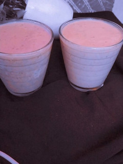 A picture of Banana smoothie.