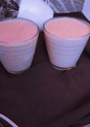 Banana smoothie ainihin hoton girkin