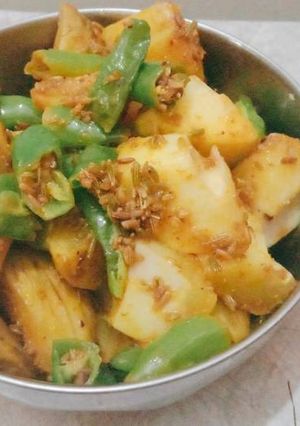 A picture of Spicy Aloo.
