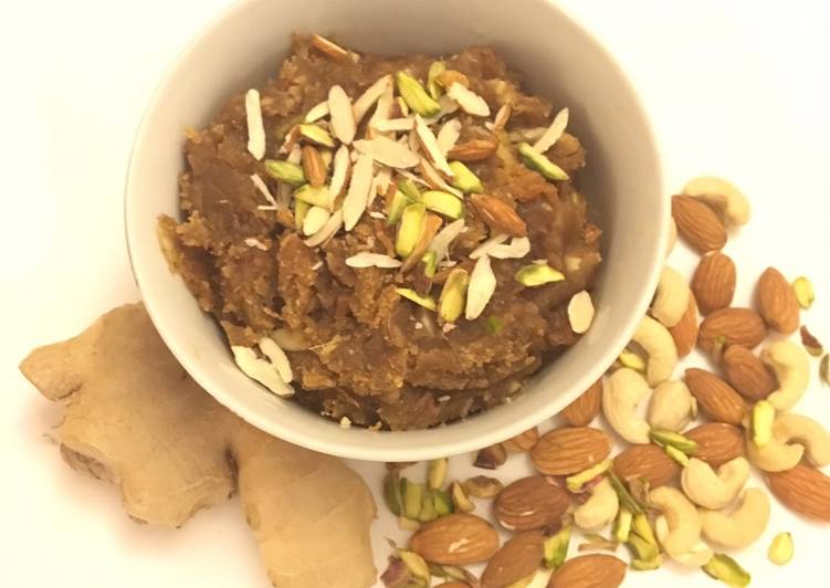 Step-by-Step Guide to Make Ultimate Ginger sweet or adark halwa