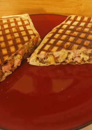 Une photo de French Tacos Cordon Bleu