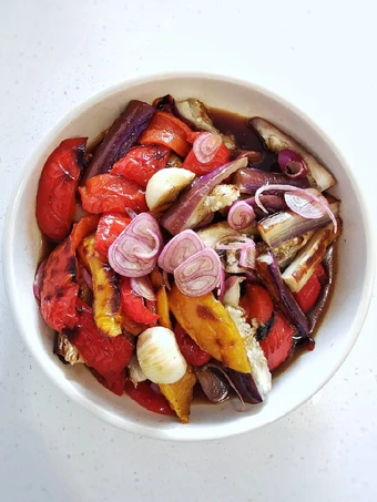 Recipe Oven Roasted Peppers Salad the  Makes Drooling Appealing