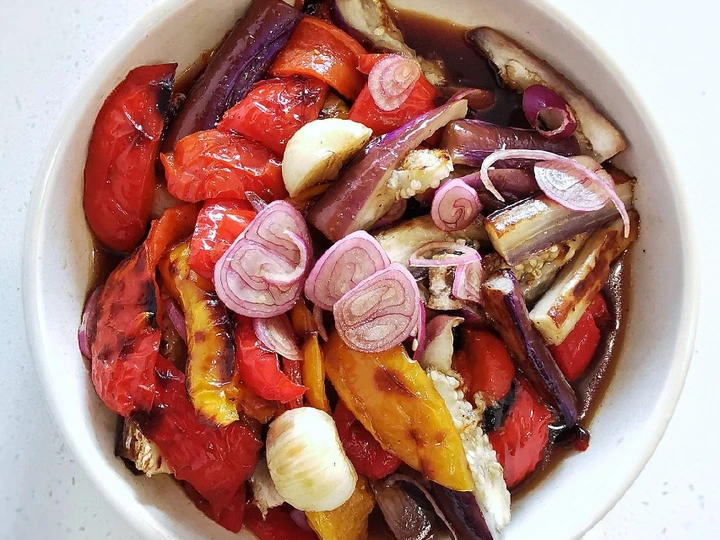 Recipe Oven Roasted Peppers Salad the  Makes Drooling Appealing