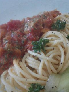 Foto resep Spaghetti saus tomat