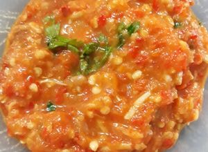 Foto resep Sambal goreng teri dengan wansui