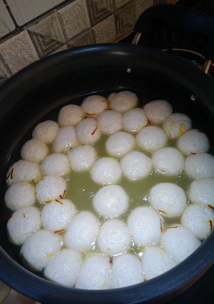 A picture of Rasgulla.