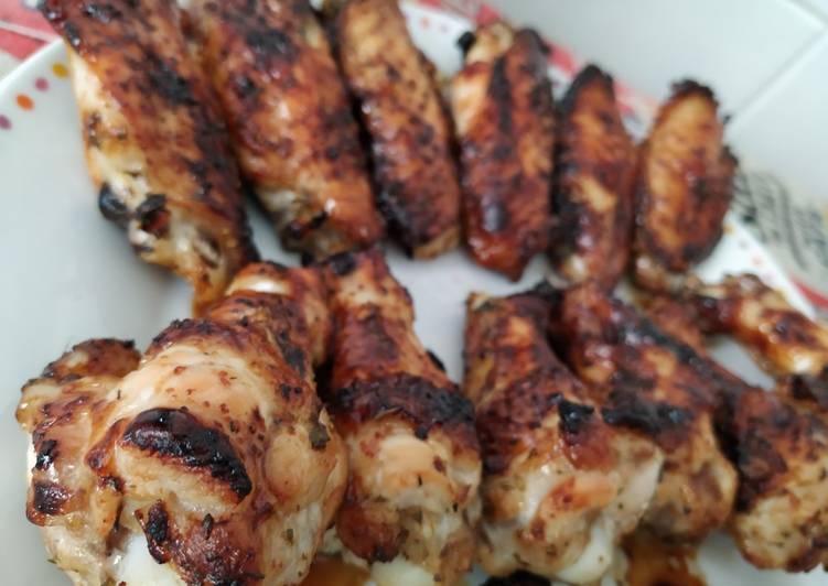 Alitas de pollo al horno