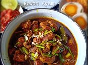 Gambar rawon ayam
