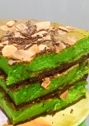 Foto resep Bolu Pandan Keto (easy and simple cake)