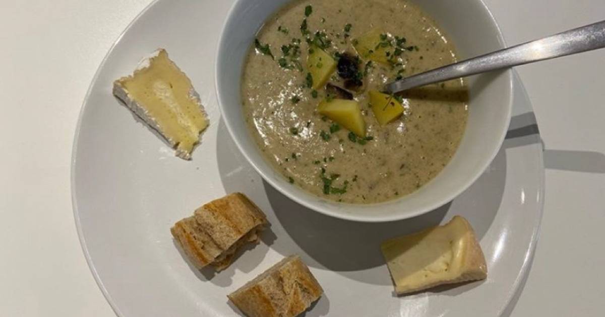 Soupe de champignons et pommes de terre de Ma cuisine c’est ma passion