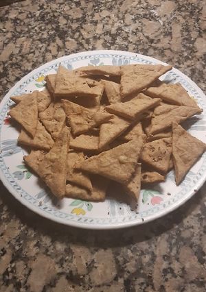 Una foto de Bizcochitos de queso con harina integral