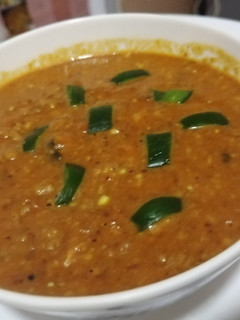 A picture of Ground nut/peanut soup.