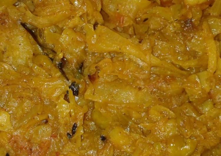 Tasty And Delicious of Cabbage curry