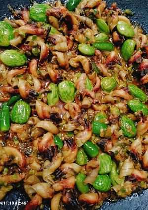 Foto resep Tumis Gonggong campur Pete