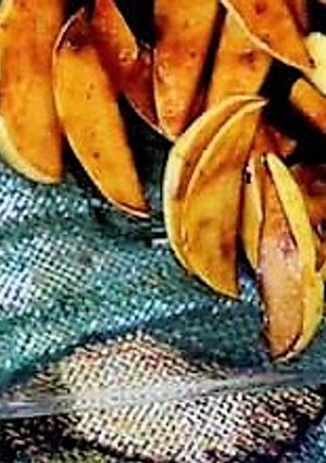 Una foto de Manzanas navideñas con licor de cereza Correa