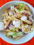 Fusilli alle zucchine crude & Feta ;