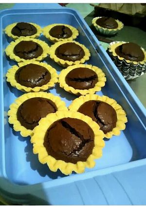 Foto resep Pie brownies enak bikin nagih