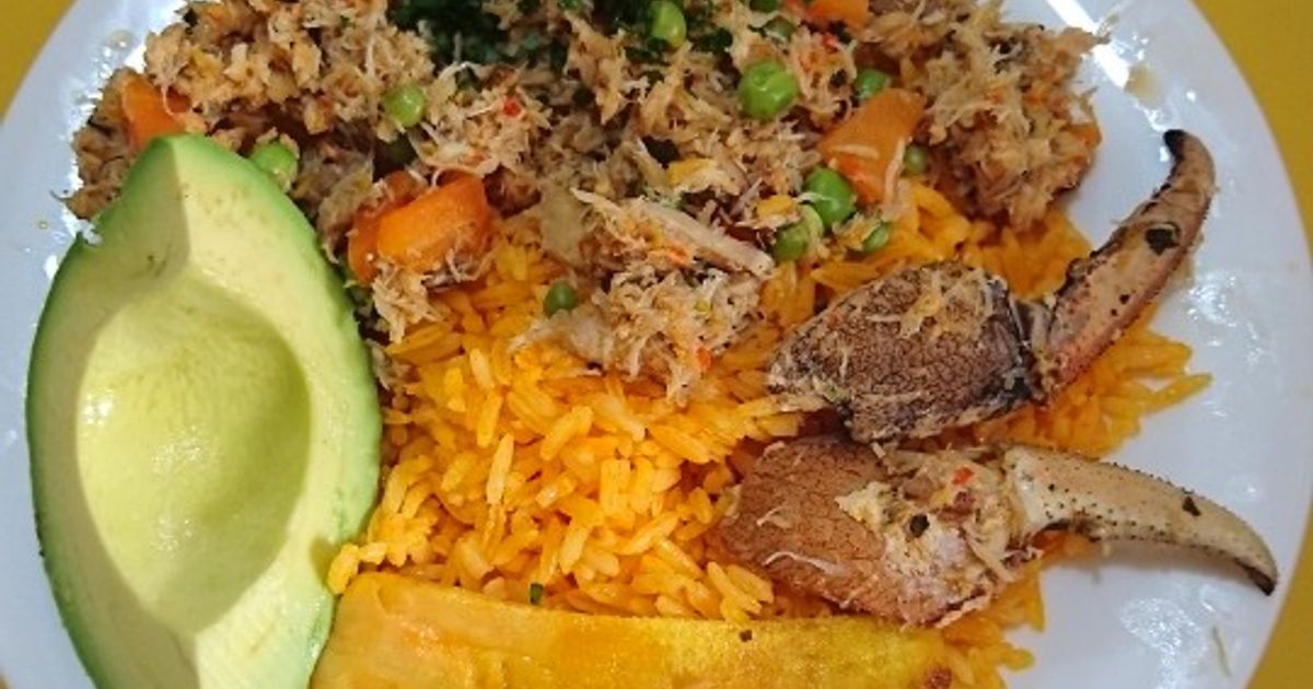 Arroz Relleno Con Cangrejo Receta de Paul Fhernando- Cookpad