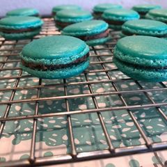 A picture of Macrons.