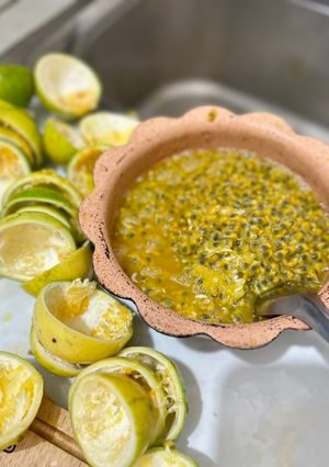 Hình của món Chanh dây sên đường.