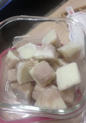 雙色芋頭冰 的食譜成品照片