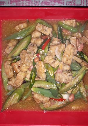 Foto resep Tauco terong hijau pedas