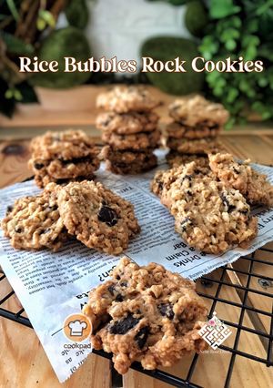 Gambar Rice Bubbles Rock Cookies