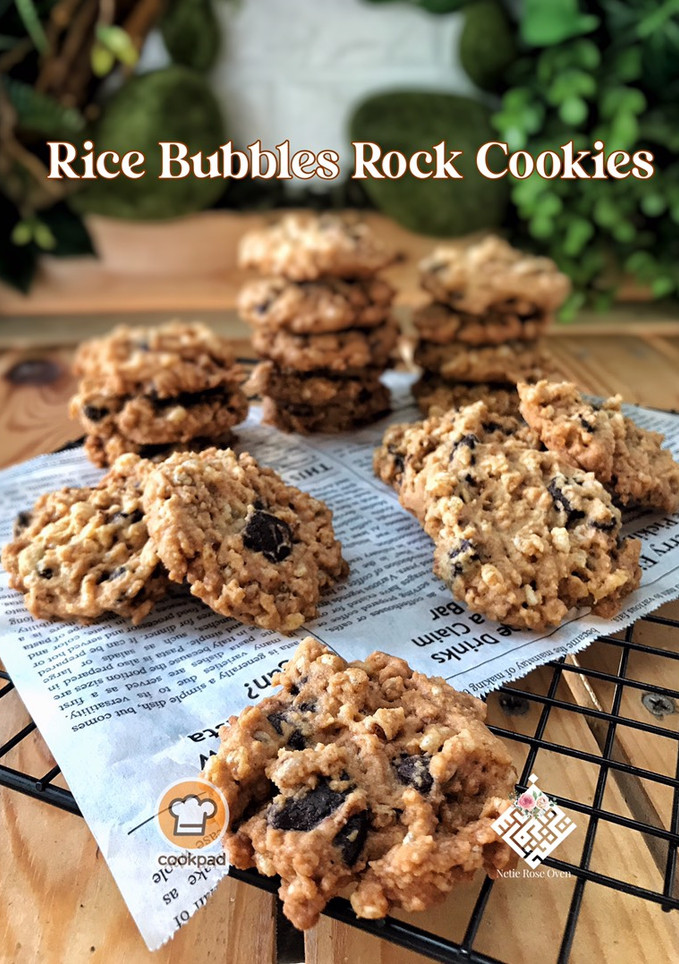 Resipi Rice Bubbles Rock Cookies oleh Netie Rose Oven - Cookpad