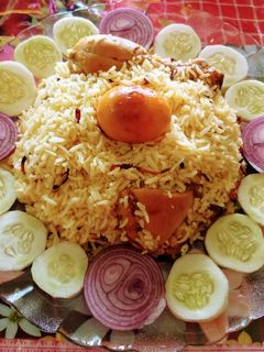 এগ চিকেন পোলাও(egg chicken pulao recipe in bengali) রেসিপির প্রধান ছবি