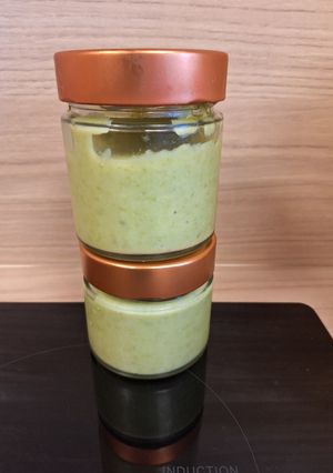 Une photo de Purée bébé haricot vert