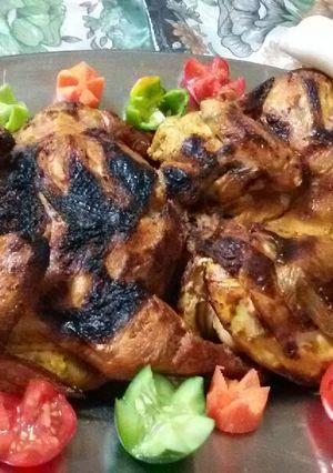 صورة لوصفة 🌹 دجاج مشوي 🌹🍗