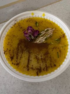 عکسی از دستور شله زرد