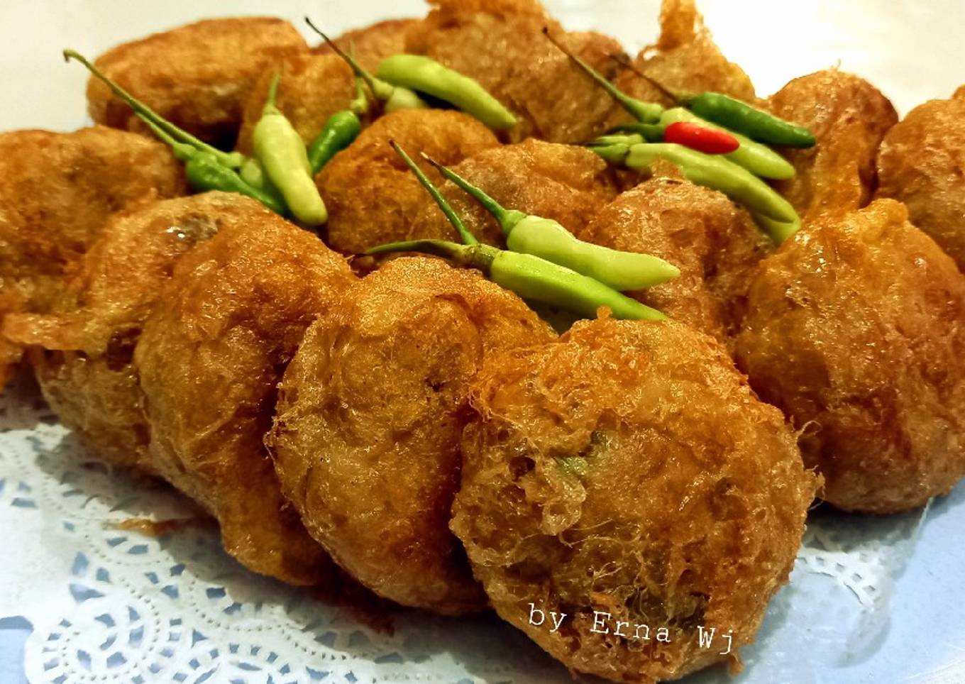 Resep Perkedel sukun tempe kedelai Anti Gagal