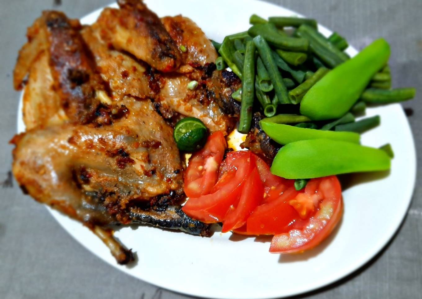 Ayam bakar susu