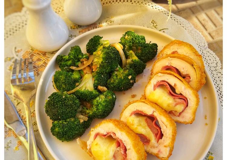 Langkah Mudah untuk Membuat Chicken Cordon Bleu Anti Gagal