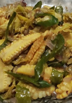 Foto resep Jagung Muda Lombok Hijau