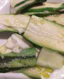 Zucchine e mozzarella