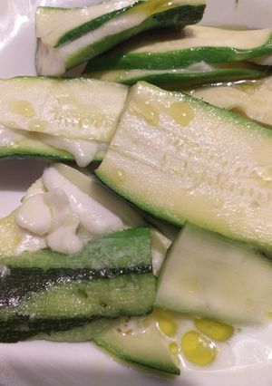 Foto di Zucchine e mozzarella